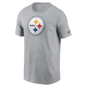 Pittsburgh steelers nike logo essential t shirt Gray M