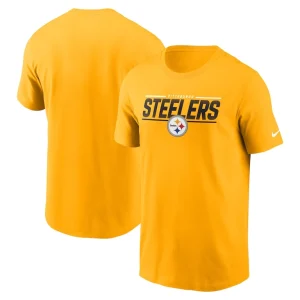 Pittsburgh steelers nike muscle t shirt Gold
