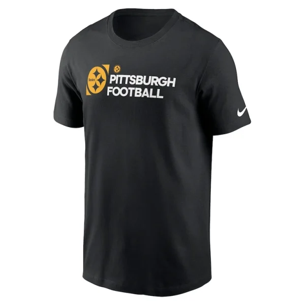 Pittsburgh steelers nike outline t shirt Black M