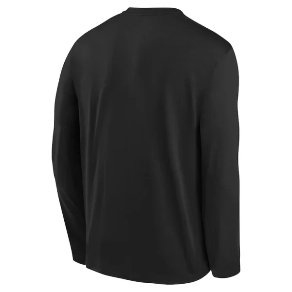 Pittsburgh steelers nike preschool legend icon long sleeve t shirt Black 7