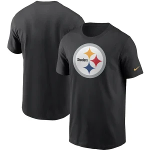 Pittsburgh steelers nike primary logo t shirt Black