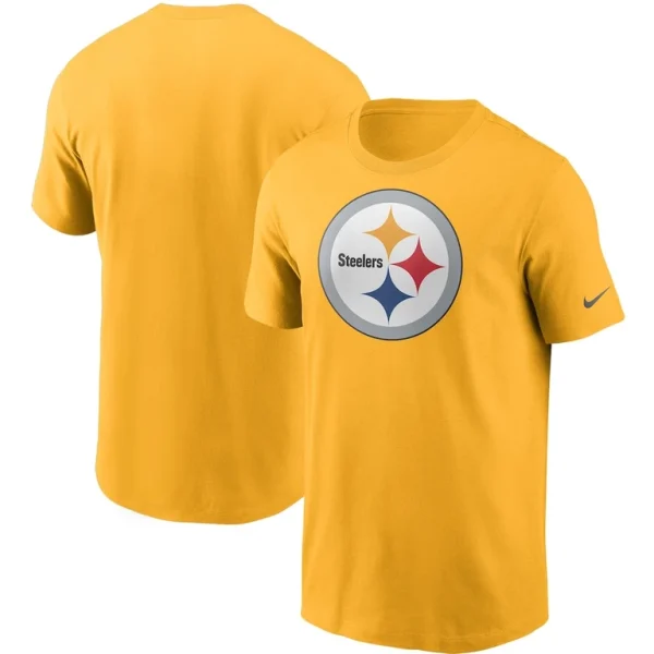 Pittsburgh steelers nike primary logo t shirt Gold