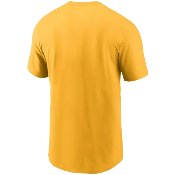 Pittsburgh steelers nike primary logo t shirt Gold L