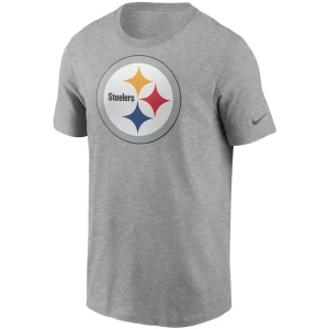 Pittsburgh steelers nike primary logo t shirt Heathered gray M