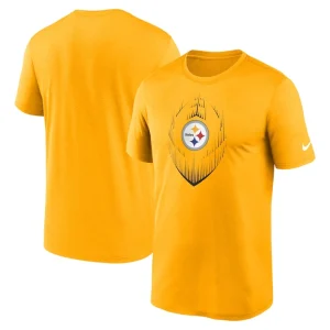 Pittsburgh steelers nike primetime legend icon performance t shirt Gold