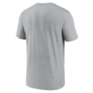 Pittsburgh steelers nike primetime legend wordmark performance t shirt Heather gray L