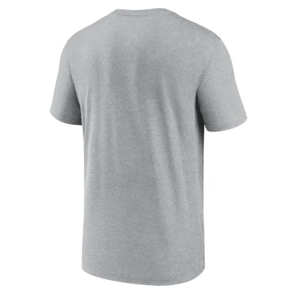 Pittsburgh steelers nike primetime legend wordmark performance t shirt Heather gray L