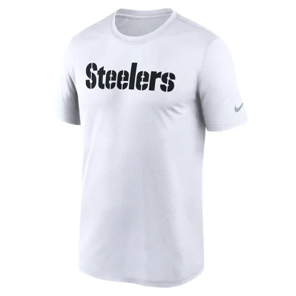 Pittsburgh steelers nike primetime legend wordmark performance t shirt White M