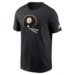 Pittsburgh steelers nike rewind logo essential t shirt Black M
