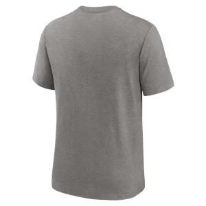 Pittsburgh steelers nike rewind logo tri blend t shirt Heather charcoal L