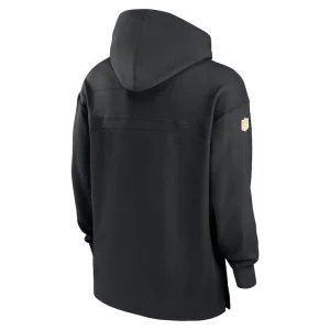Pittsburgh steelers nike sideline jersey performance pullover hoodie Black L