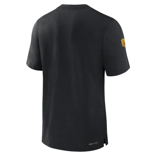 Pittsburgh steelers nike sideline player performance t shirt Black L