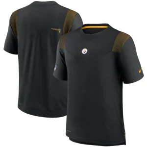 Pittsburgh steelers nike sideline player uv performance t shirt Black