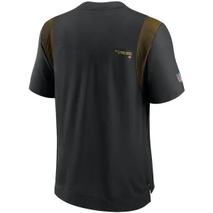 Pittsburgh steelers nike sideline player uv performance t shirt Black L