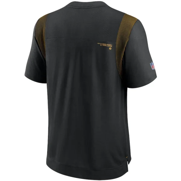 Pittsburgh steelers nike sideline player uv performance t shirt Black L