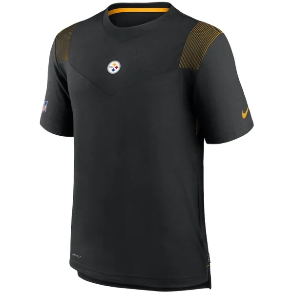 Pittsburgh steelers nike sideline player uv performance t shirt Black M