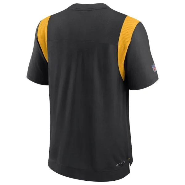 Pittsburgh steelers nike sideline tonal logo performance player t shirt Black L