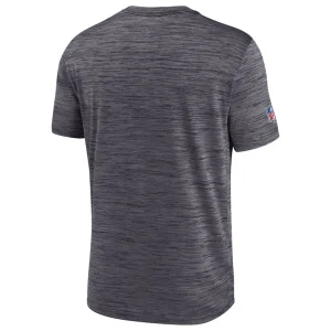 Pittsburgh steelers nike sideline velocity athletic stack performance t shirt Black L