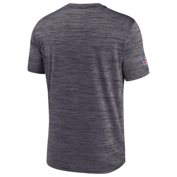 Pittsburgh steelers nike sideline velocity athletic stack performance t shirt Black L