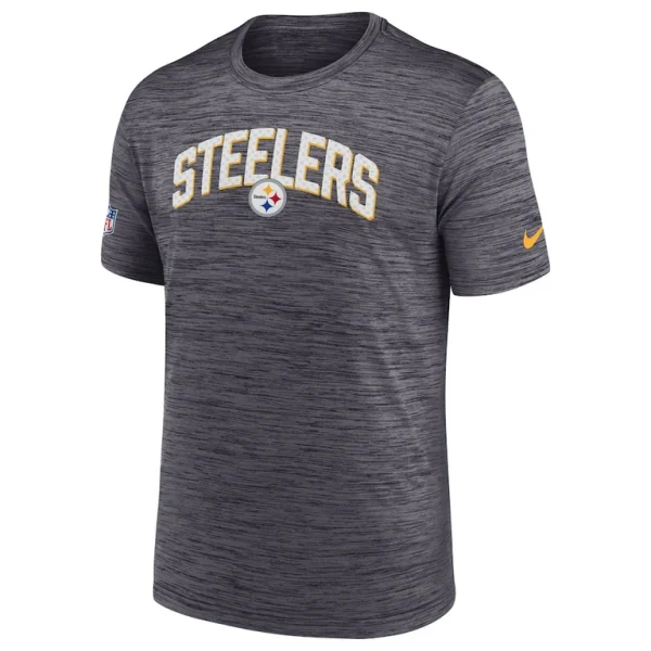 Pittsburgh steelers nike sideline velocity athletic stack performance t shirt Black M