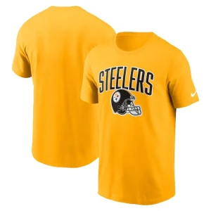 Pittsburgh steelers nike team athletic t shirt Gold