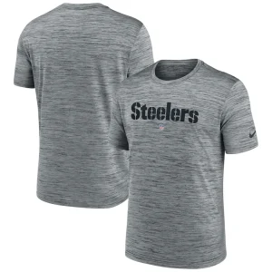 Pittsburgh steelers nike velocity performance t shirt Gray