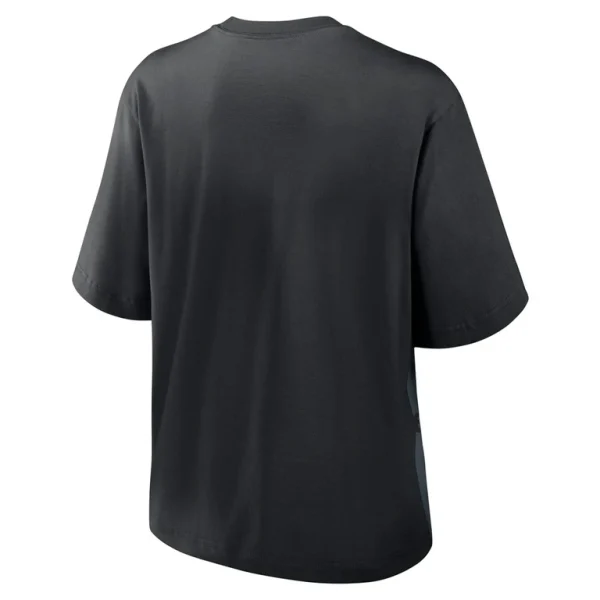 Pittsburgh steelers nike womens boxy t shirt Black M