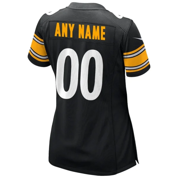 Pittsburgh steelers nike womens custom game jersey Black L
