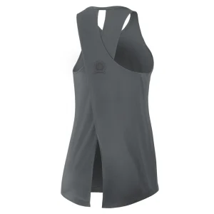 Pittsburgh steelers nike womens established date crisscross performance tank top Gray M