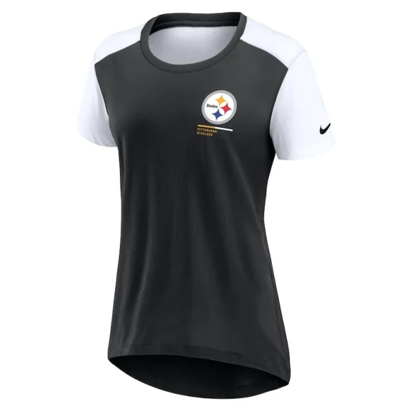 Pittsburgh steelers nike womens performance fashion t shirt Black S