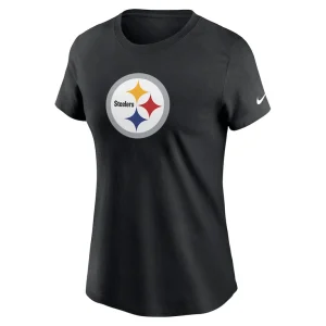 Pittsburgh steelers nike womens primary logo t shirt Black S