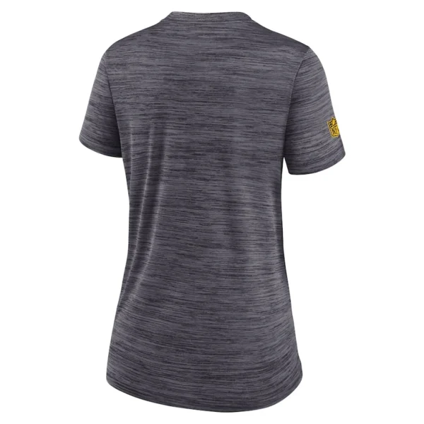 Pittsburgh steelers nike womens sideline velocity performance t shirt Charcoal M