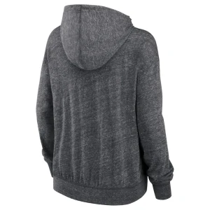 Pittsburgh steelers nike womens team spirit gym vintage lightweight hoodie top Heather charcoal M