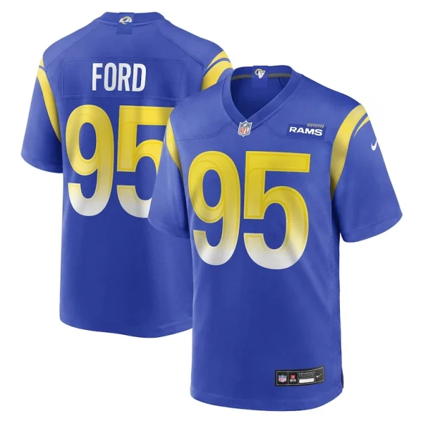 Poona ford los angeles rams nike team game jersey Royal