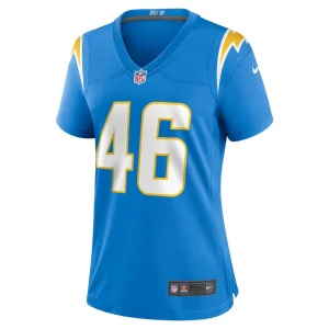 Praise olatoke los angeles chargers nike womens team game jersey Powder blue M