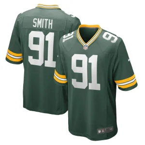 Preston smith green bay packers nike game team jersey Green