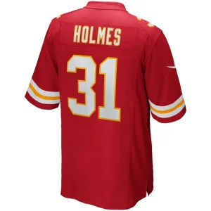 Priest holmes kansas city chiefs nike game retired player jersey Red L