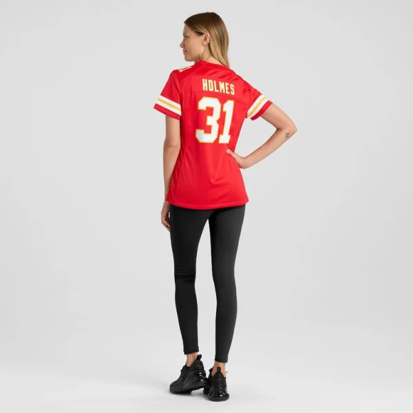 Priest holmes kansas city chiefs nike womens game retired player jersey Red 2XL