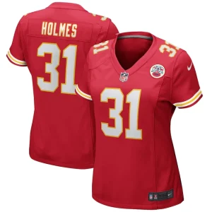 Priest holmes kansas city chiefs nike womens game retired player jersey Red