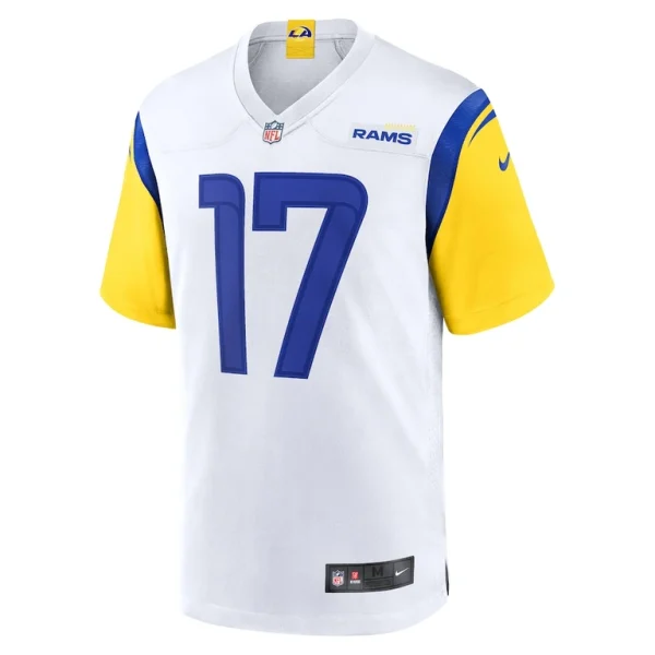 Puka nacua los angeles rams nike game jersey White M