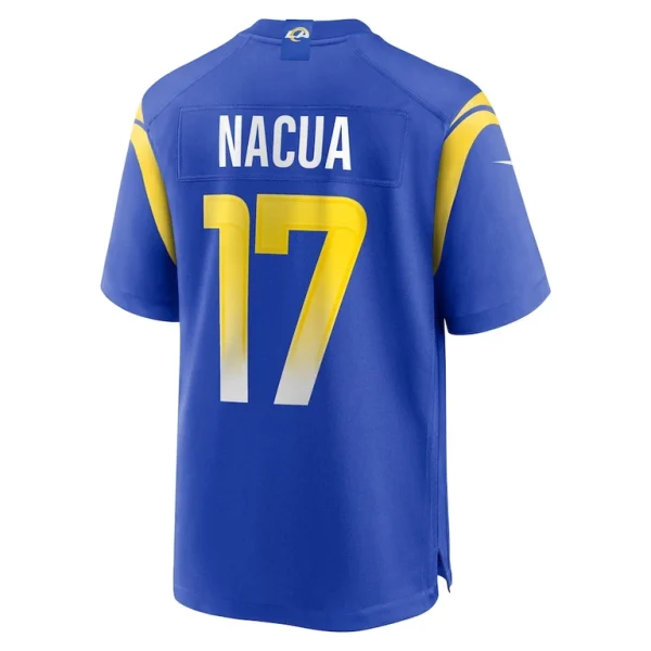Puka nacua los angeles rams nike home game jersey Royal L