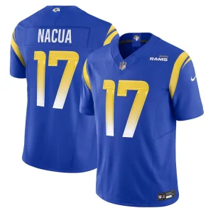 Puka nacua los angeles rams nike vapor f.u.s.e. limited jersey Royal