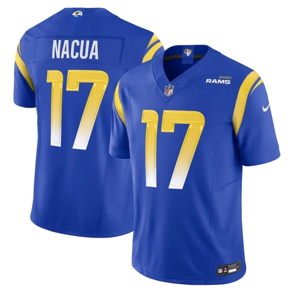 Puka nacua los angeles rams nike vapor f.u.s.e. limited jersey Royal