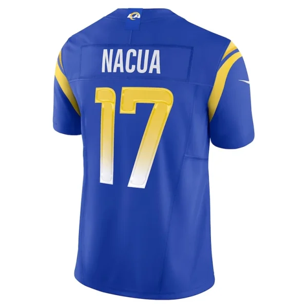 Puka nacua los angeles rams nike vapor f.u.s.e. limited jersey Royal L