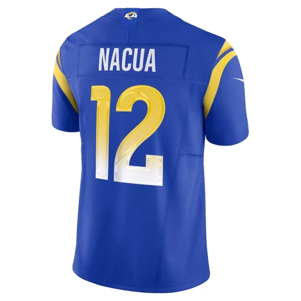 Puka nacua los angeles rams nike vapor f.u.s.e. limited player jersey Royal L