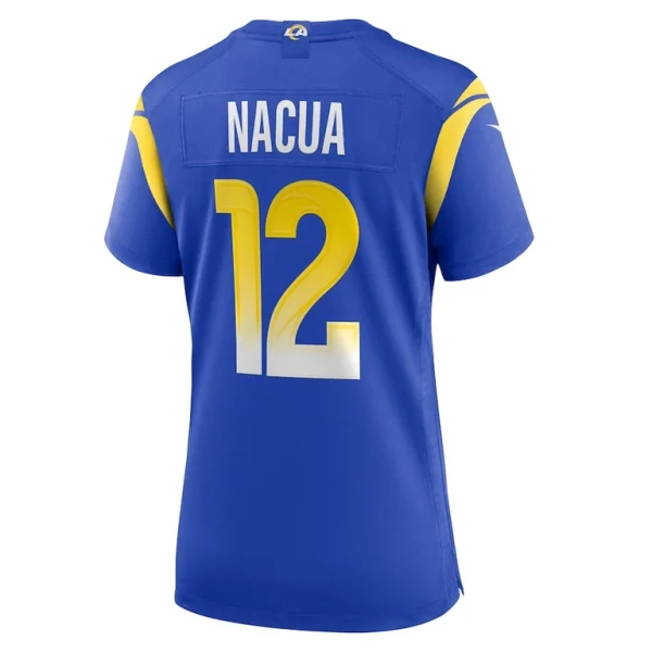Puka nacua los angeles rams nike womens game player jersey Royal L