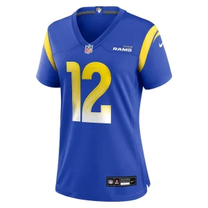Puka nacua los angeles rams nike womens game player jersey Royal M
