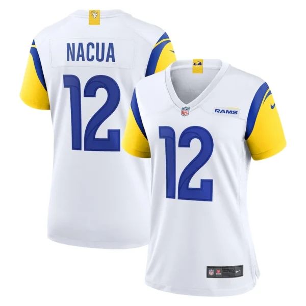 Puka nacua los angeles rams nike womens game player jersey White