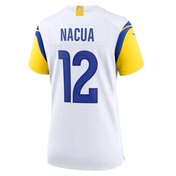 Puka nacua los angeles rams nike womens game player jersey White L