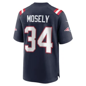 Quandre mosely new england patriots nike home game player jersey Navy L